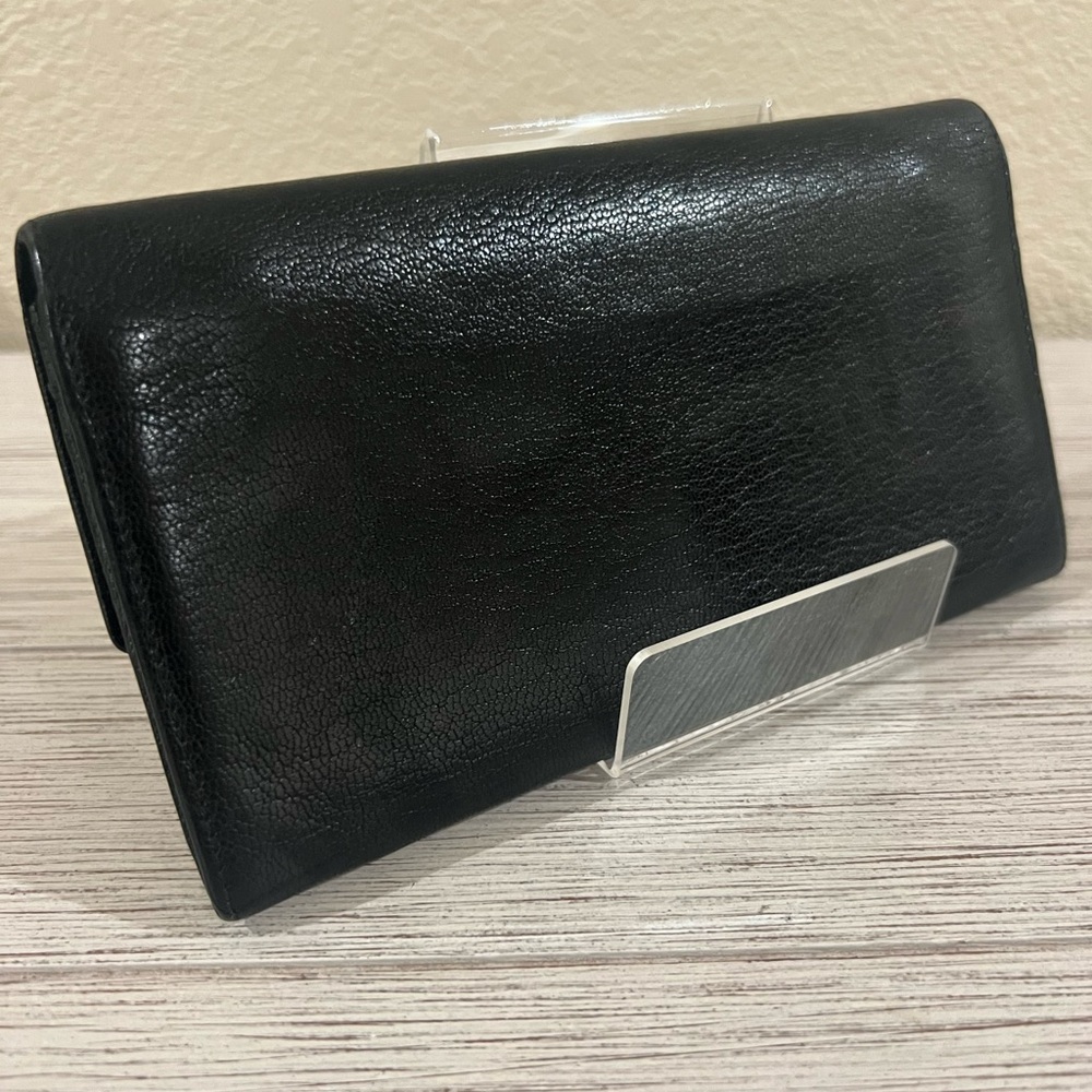 CARTIER Black Leather Wallet - Picture 4 of 12